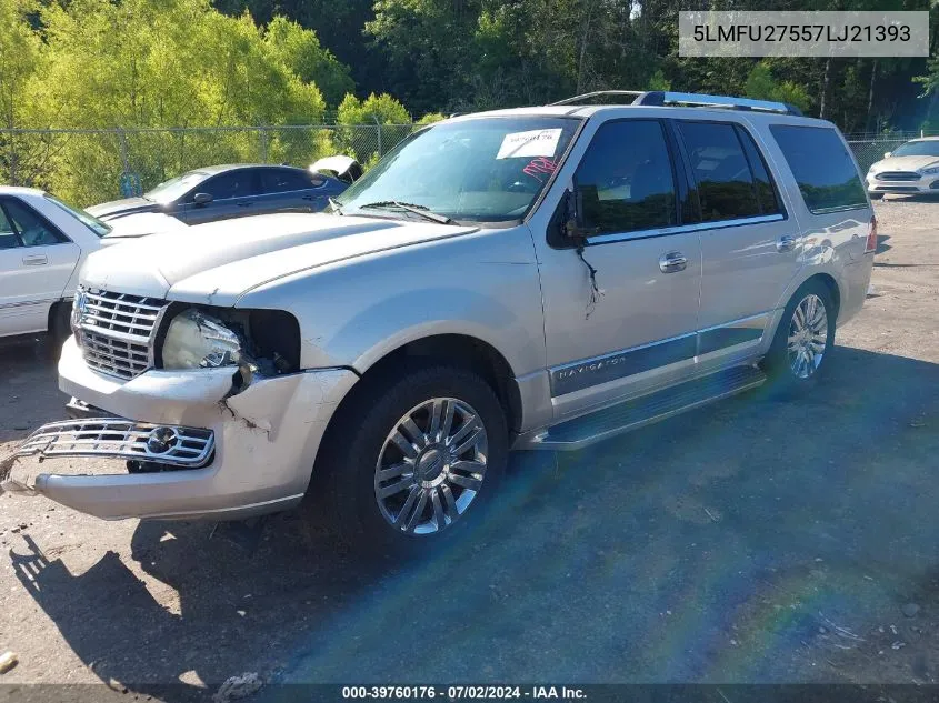 5LMFU27557LJ21393 2007 Lincoln Navigator Ultimate