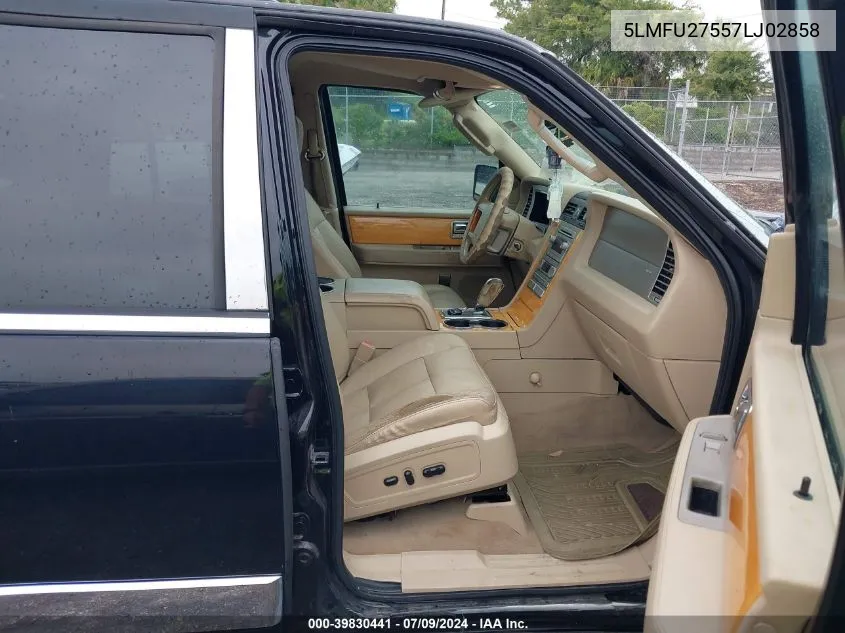 5LMFU27557LJ02858 2007 Lincoln Navigator Ultimate