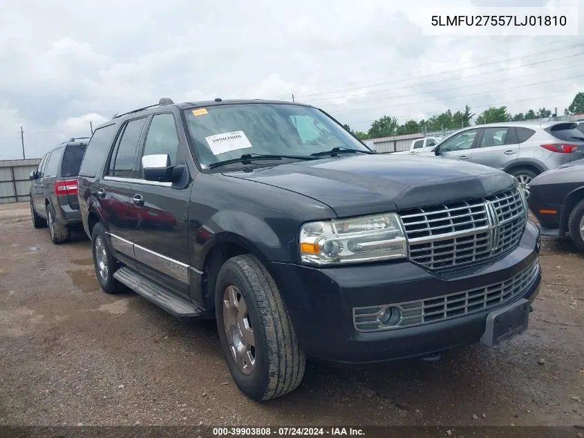 2007 Lincoln Navigator Ultimate VIN: 5LMFU27557LJ01810 Lot: 39903808