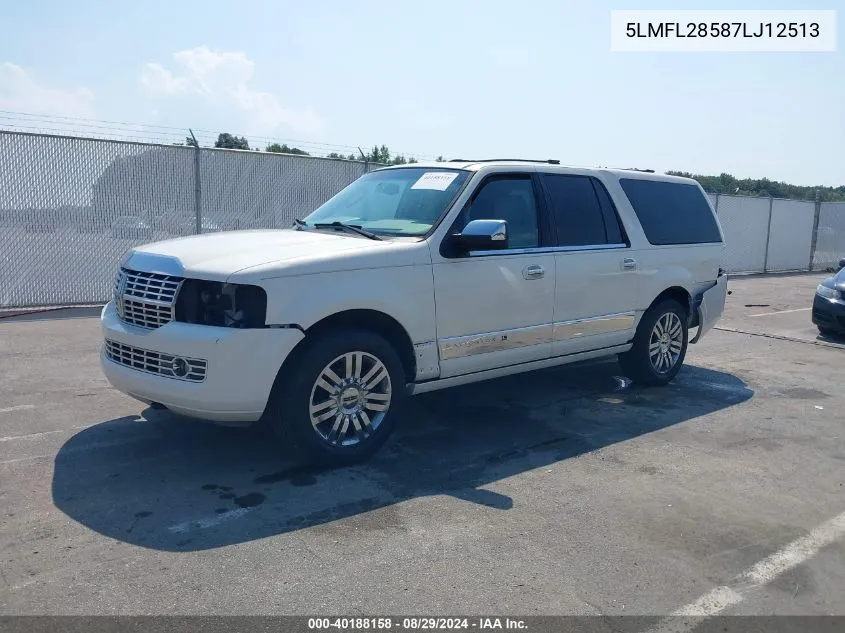 5LMFL28587LJ12513 2007 Lincoln Navigator L