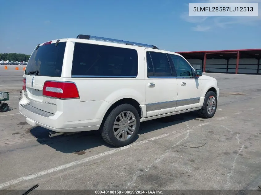 5LMFL28587LJ12513 2007 Lincoln Navigator L