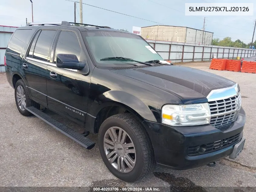 5LMFU275X7LJ20126 2007 Lincoln Navigator