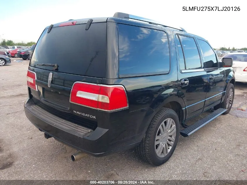 5LMFU275X7LJ20126 2007 Lincoln Navigator