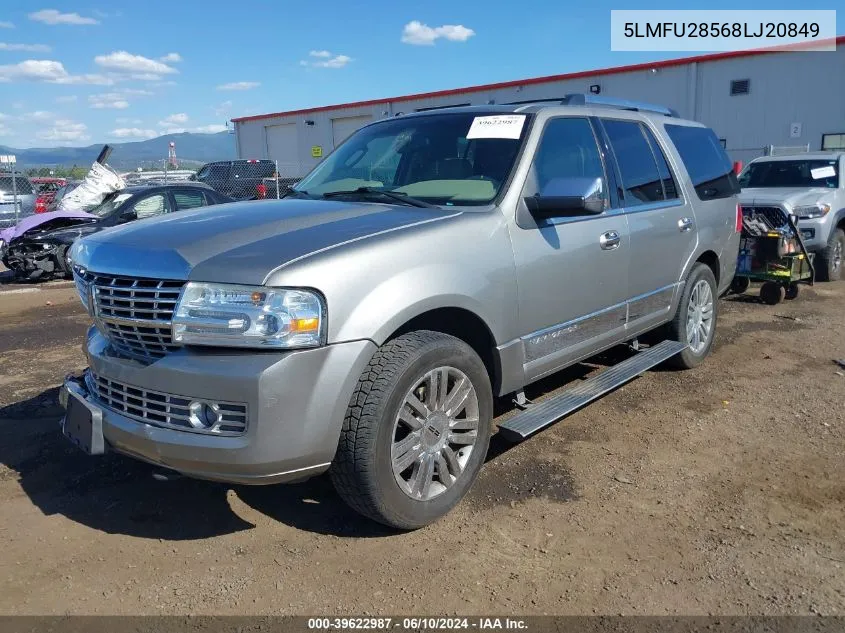 5LMFU28568LJ20849 2008 Lincoln Navigator