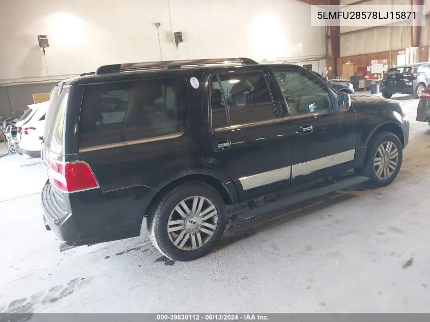 5LMFU28578LJ15871 2008 Lincoln Navigator