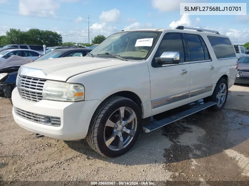 2008 Lincoln Navigator L VIN: 5LMFL27568LJ10701 Lot: 39655967