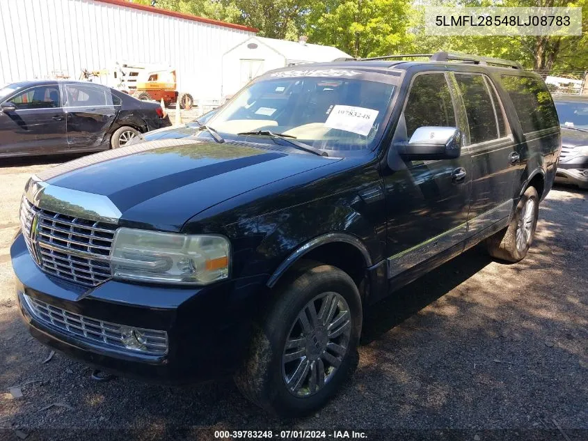 2008 Lincoln Navigator L VIN: 5LMFL28548LJ08783 Lot: 39783248