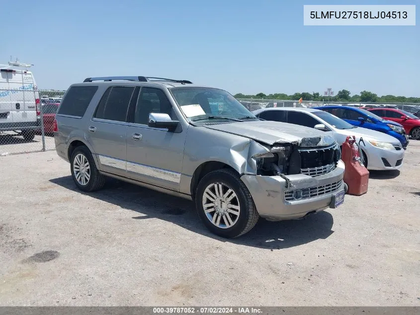 5LMFU27518LJ04513 2008 Lincoln Navigator