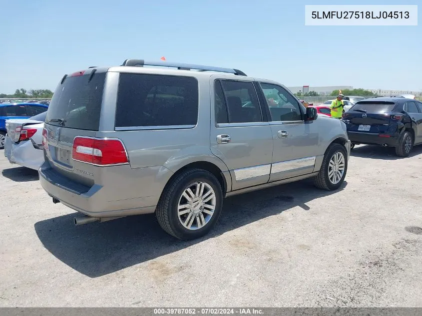 2008 Lincoln Navigator VIN: 5LMFU27518LJ04513 Lot: 39787052