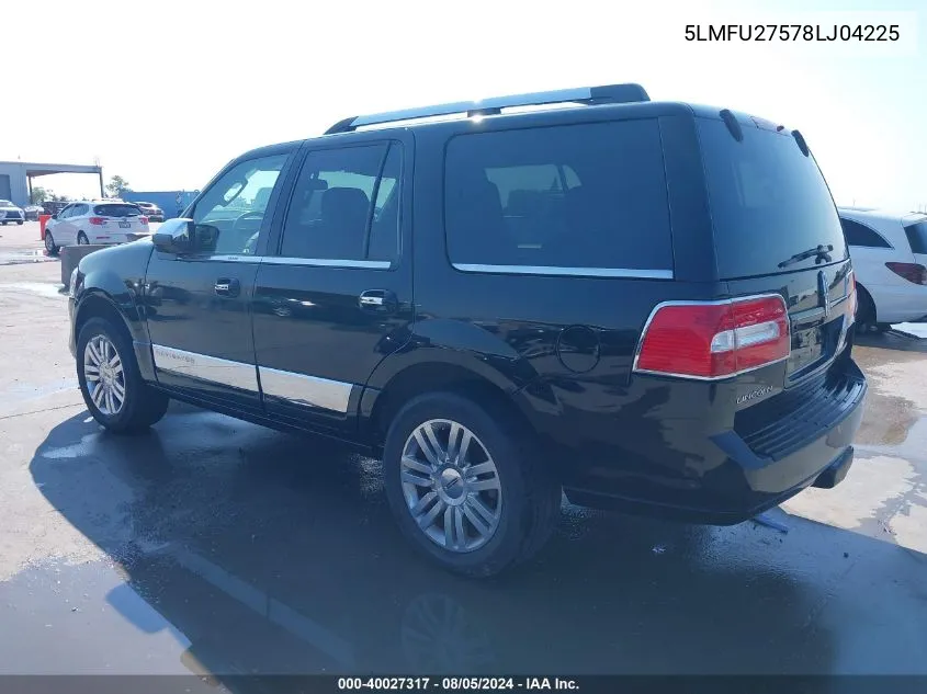 5LMFU27578LJ04225 2008 Lincoln Navigator