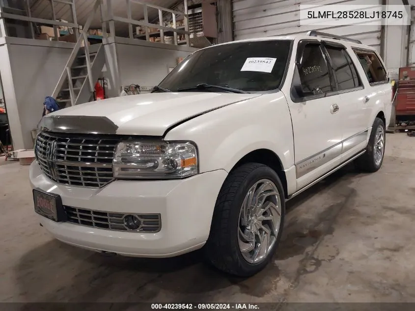 5LMFL28528LJ18745 2008 Lincoln Navigator L