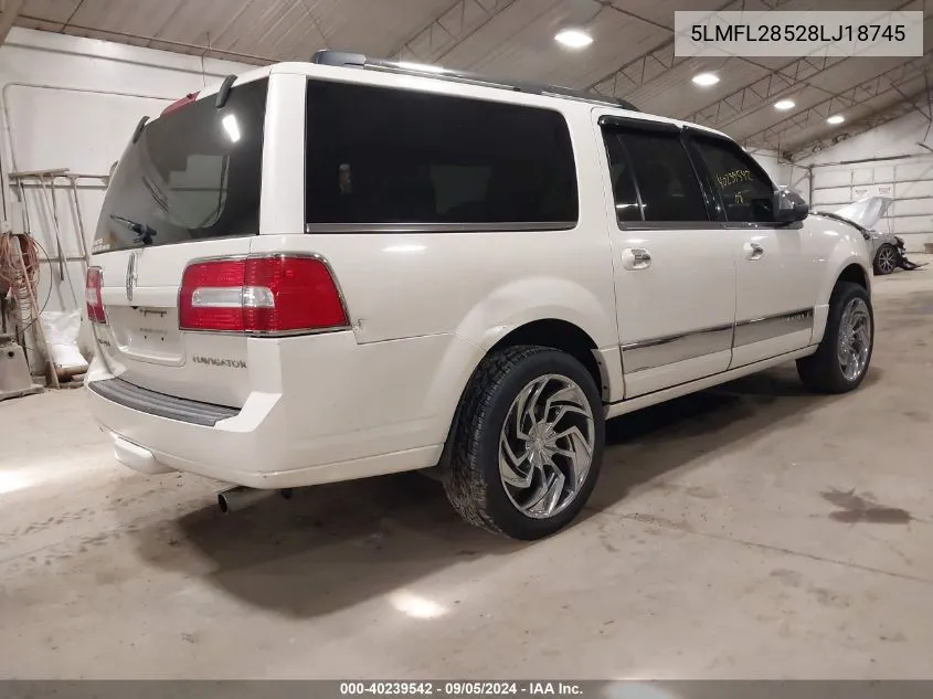 5LMFL28528LJ18745 2008 Lincoln Navigator L