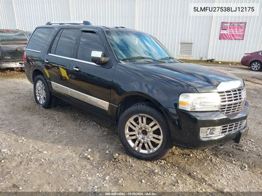 5LMFU27538LJ12175 2008 Lincoln Navigator
