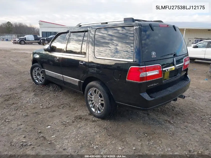 5LMFU27538LJ12175 2008 Lincoln Navigator