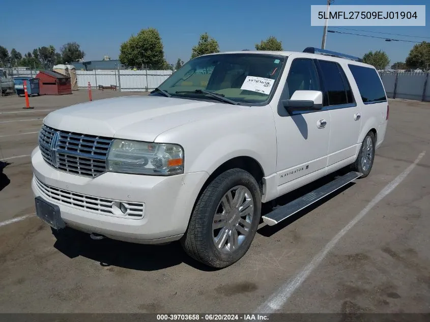 2009 Lincoln Navigator L VIN: 5LMFL27509EJ01904 Lot: 39703658