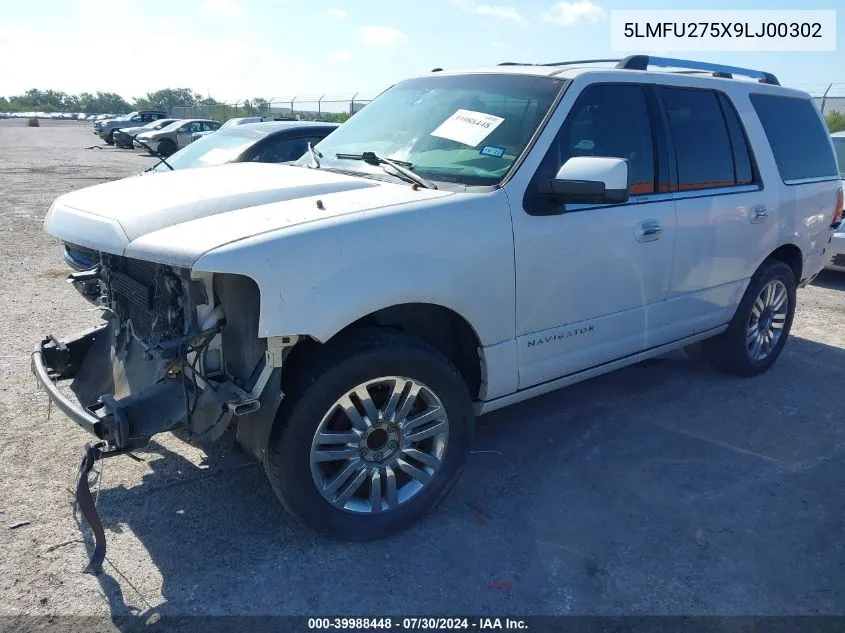 5LMFU275X9LJ00302 2009 Lincoln Navigator