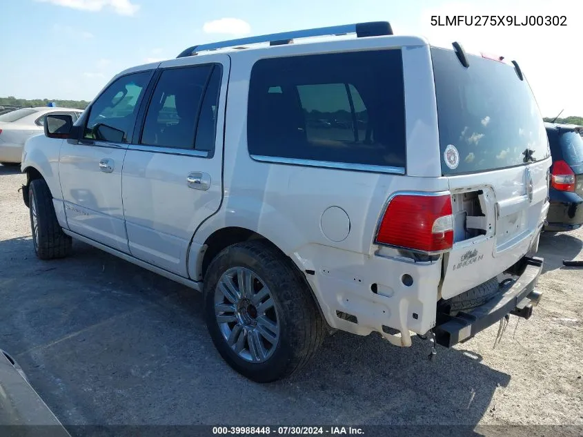 5LMFU275X9LJ00302 2009 Lincoln Navigator