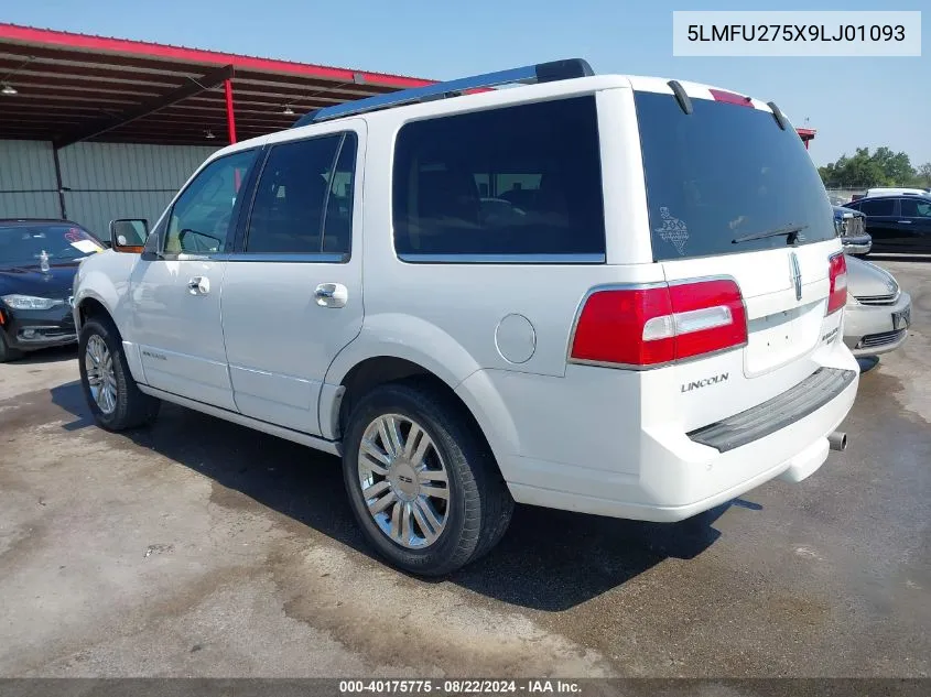 5LMFU275X9LJ01093 2009 Lincoln Navigator