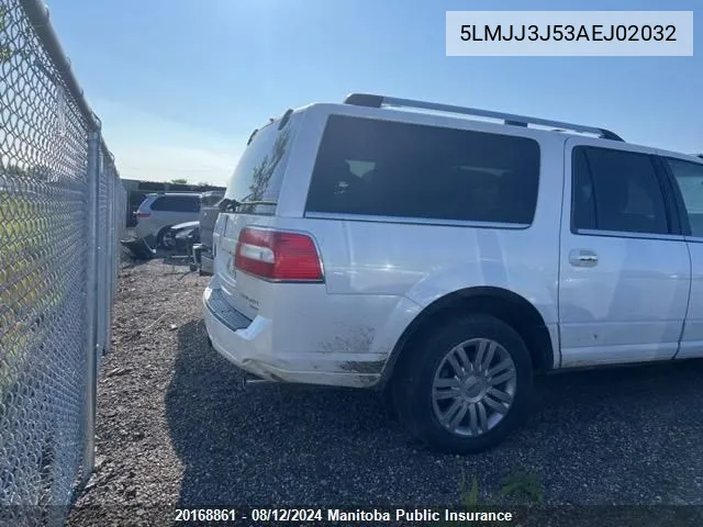 2010 Lincoln Navigator L VIN: 5LMJJ3J53AEJ02032 Lot: 20168861