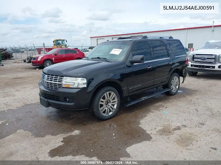 2010 Lincoln Navigator VIN: 5LMJJ2J54AEJ00591 Lot: 39567974