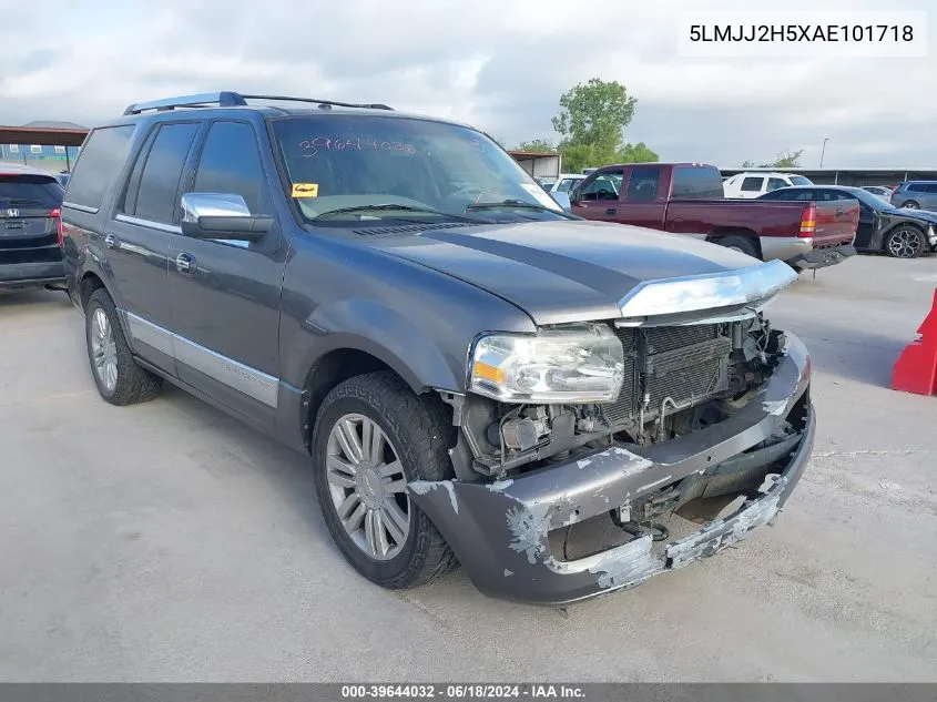 2010 Lincoln Navigator VIN: 5LMJJ2H5XAE101718 Lot: 39644032