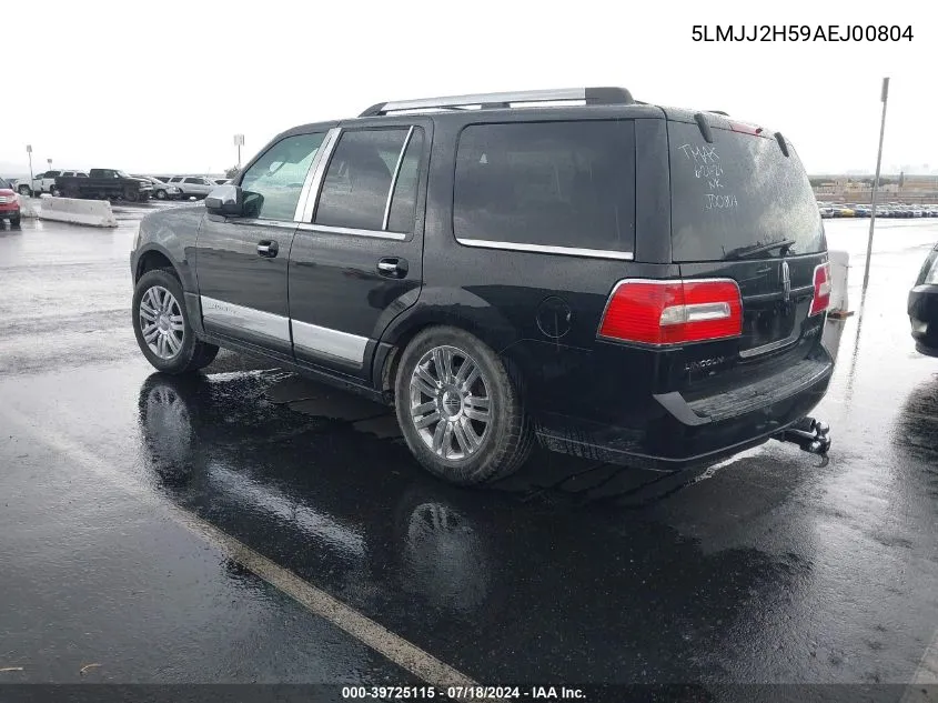 2010 Lincoln Navigator VIN: 5LMJJ2H59AEJ00804 Lot: 39725115