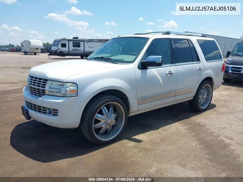 2010 Lincoln Navigator VIN: 5LMJJ2J57AEJ05106 Lot: 39804124