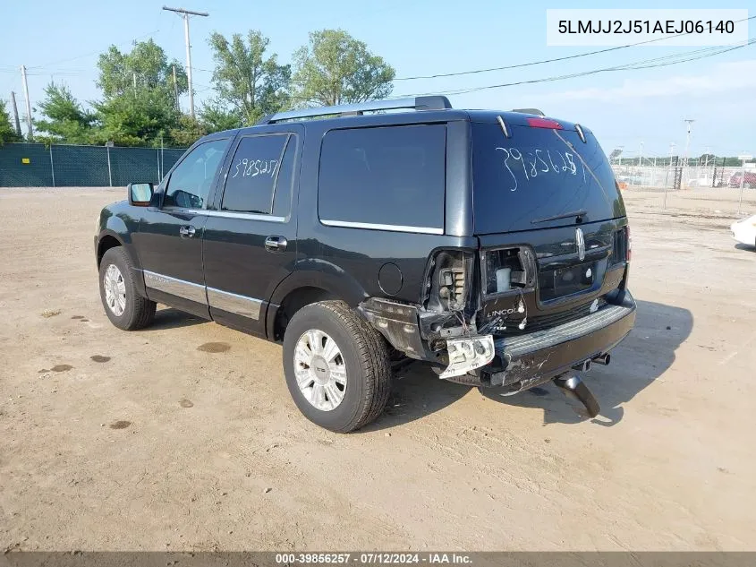 2010 Lincoln Navigator VIN: 5LMJJ2J51AEJ06140 Lot: 39856257