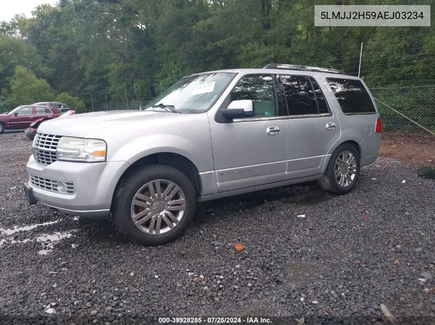 2010 Lincoln Navigator VIN: 5LMJJ2H59AEJ03234 Lot: 39928285