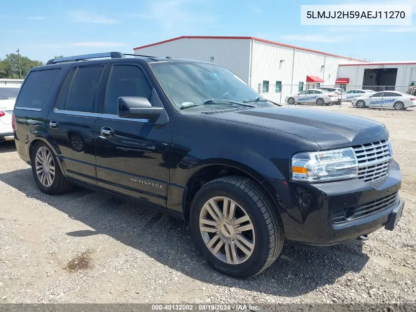 2010 Lincoln Navigator VIN: 5LMJJ2H59AEJ11270 Lot: 40132002