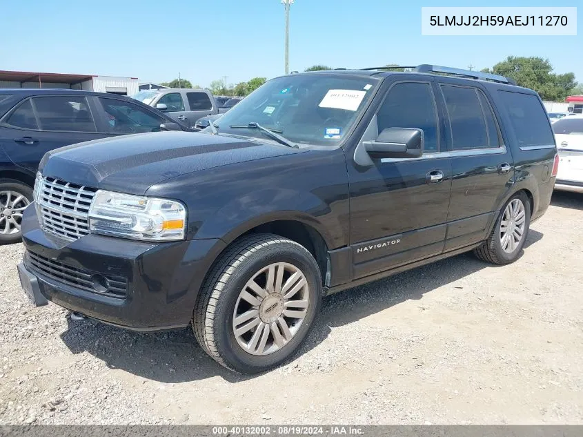 2010 Lincoln Navigator VIN: 5LMJJ2H59AEJ11270 Lot: 40132002