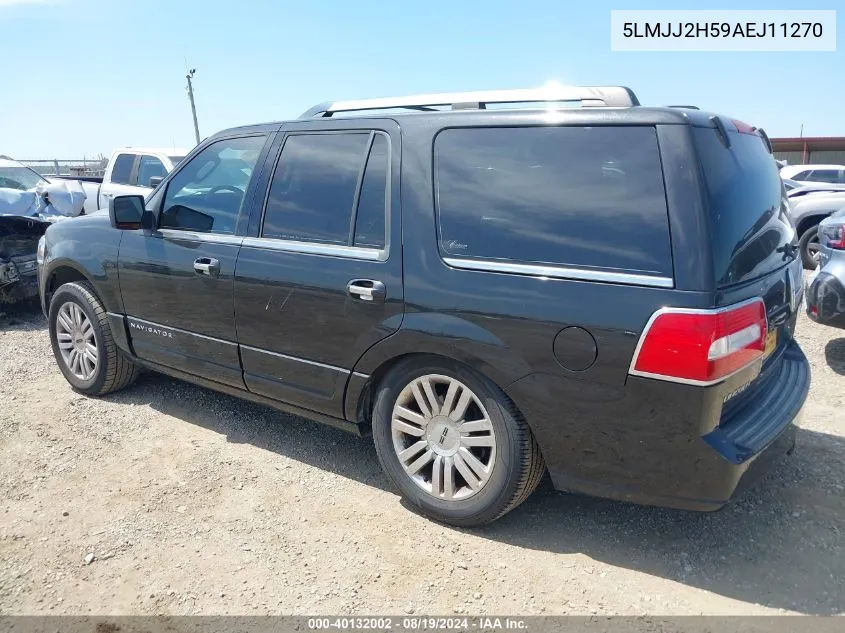 2010 Lincoln Navigator VIN: 5LMJJ2H59AEJ11270 Lot: 40132002