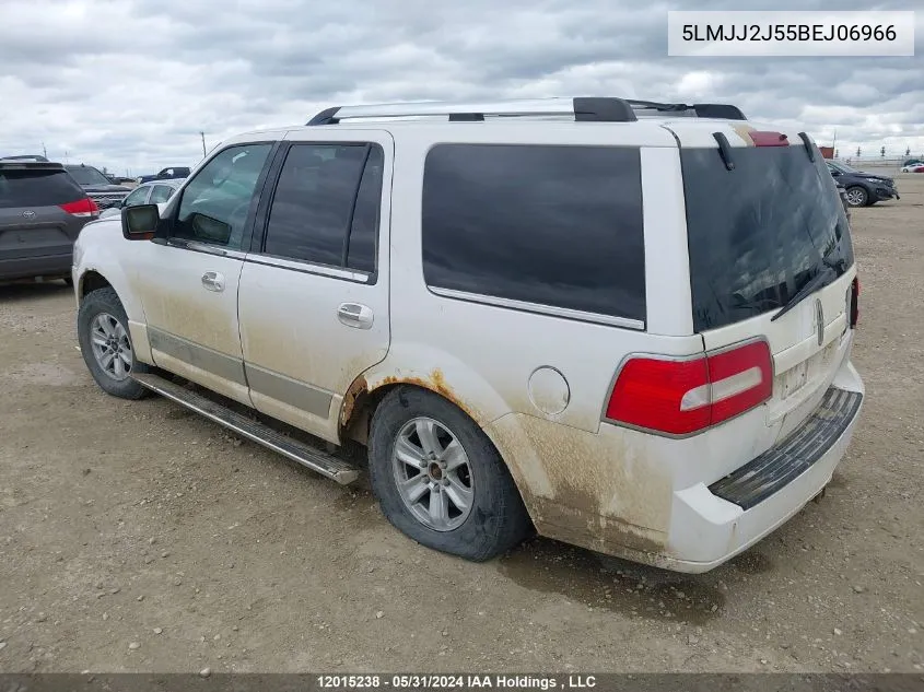 2011 Lincoln Navigator VIN: 5LMJJ2J55BEJ06966 Lot: 12015238