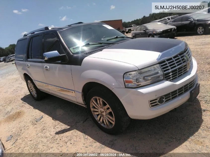 2011 Lincoln Navigator VIN: 5LMJJ2H50BEJ00207 Lot: 39726602