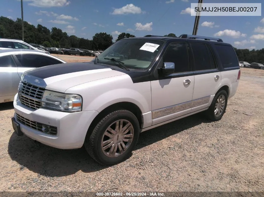 2011 Lincoln Navigator VIN: 5LMJJ2H50BEJ00207 Lot: 39726602