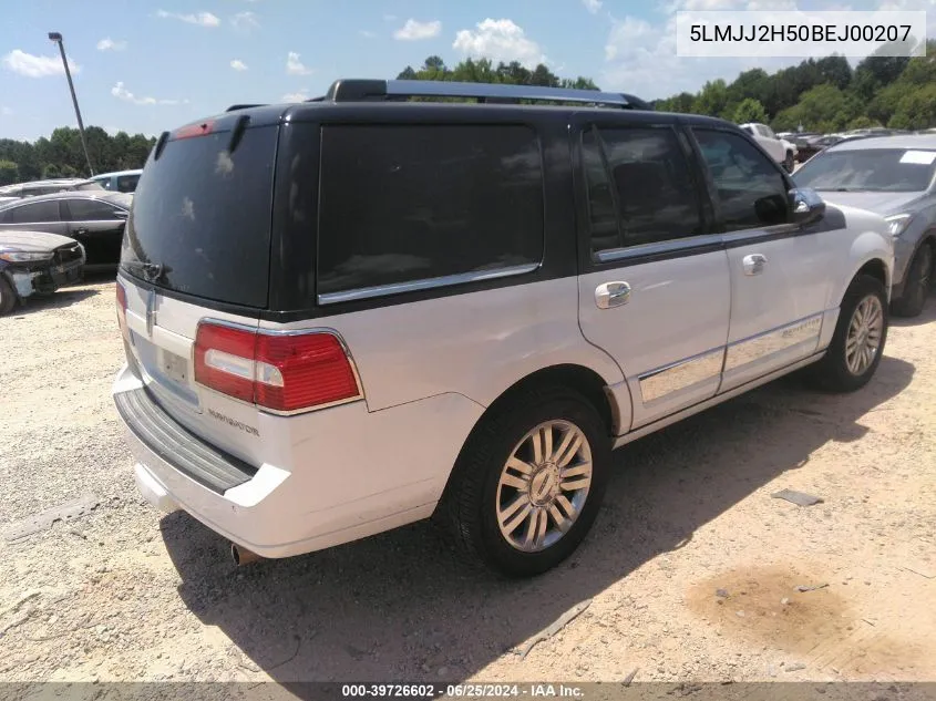 2011 Lincoln Navigator VIN: 5LMJJ2H50BEJ00207 Lot: 39726602