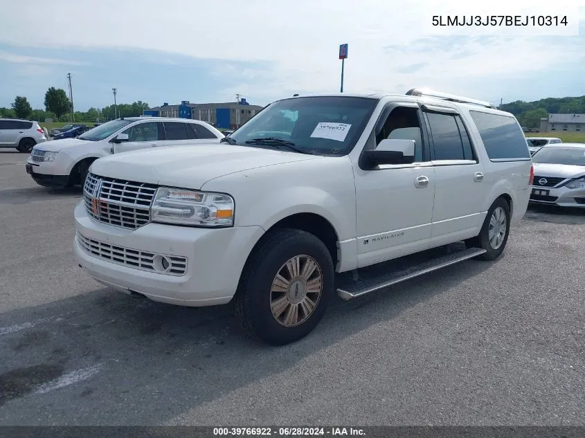 2011 Lincoln Navigator L VIN: 5LMJJ3J57BEJ10314 Lot: 39766922