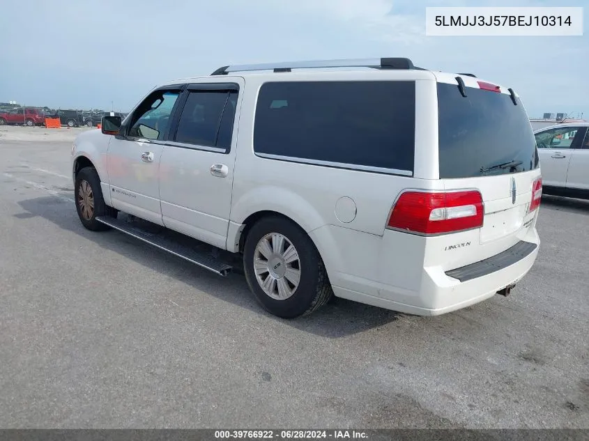 2011 Lincoln Navigator L VIN: 5LMJJ3J57BEJ10314 Lot: 39766922