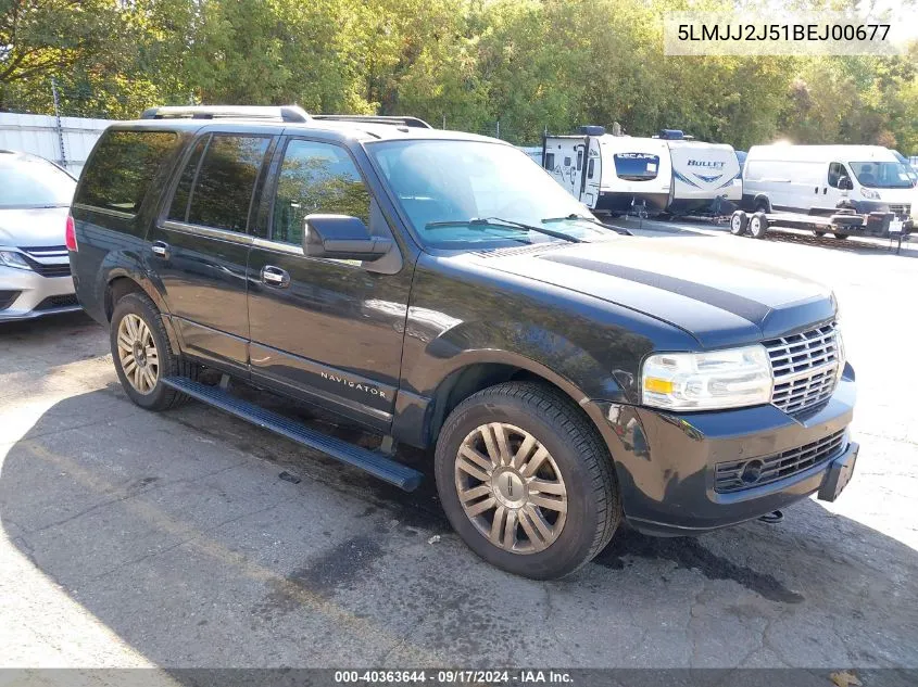 2011 Lincoln Navigator VIN: 5LMJJ2J51BEJ00677 Lot: 40363644