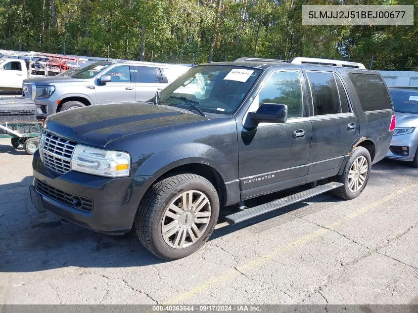 2011 Lincoln Navigator VIN: 5LMJJ2J51BEJ00677 Lot: 40363644