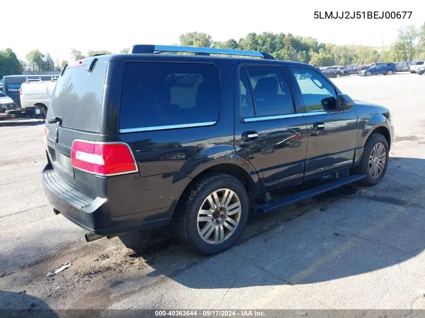 2011 Lincoln Navigator VIN: 5LMJJ2J51BEJ00677 Lot: 40363644