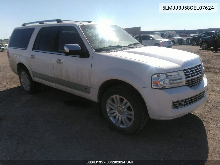 2012 Lincoln Navigator L VIN: 5LMJJ3J58CEL07624 Lot: 30043195