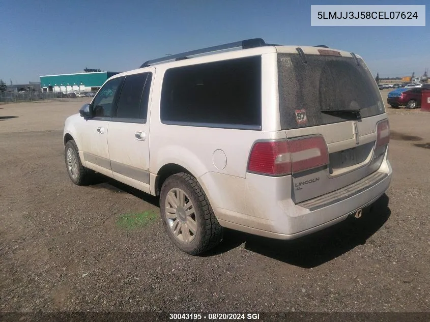 5LMJJ3J58CEL07624 2012 Lincoln Navigator L