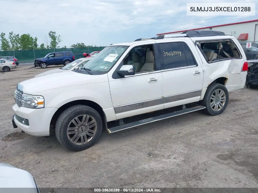 2012 Lincoln Navigator L VIN: 5LMJJ3J5XCEL01288 Lot: 39638399