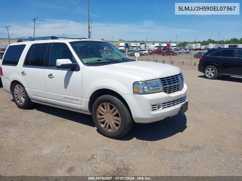 2013 Lincoln Navigator VIN: 5LMJJ2H59DEL07567 Lot: 39763887