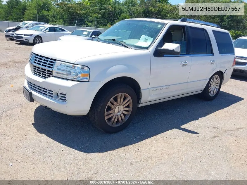 2013 Lincoln Navigator VIN: 5LMJJ2H59DEL07567 Lot: 39763887