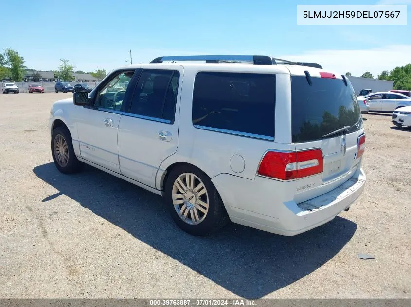 2013 Lincoln Navigator VIN: 5LMJJ2H59DEL07567 Lot: 39763887