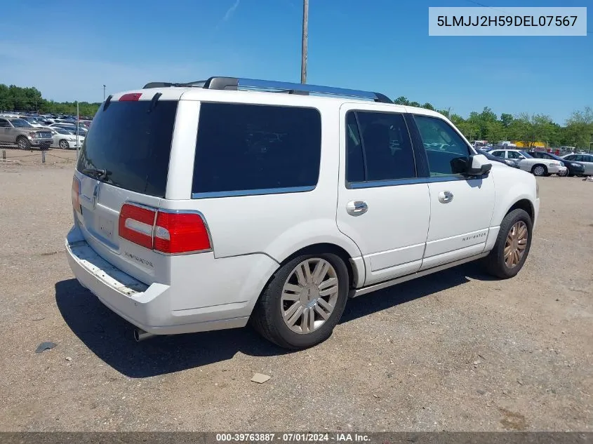 2013 Lincoln Navigator VIN: 5LMJJ2H59DEL07567 Lot: 39763887