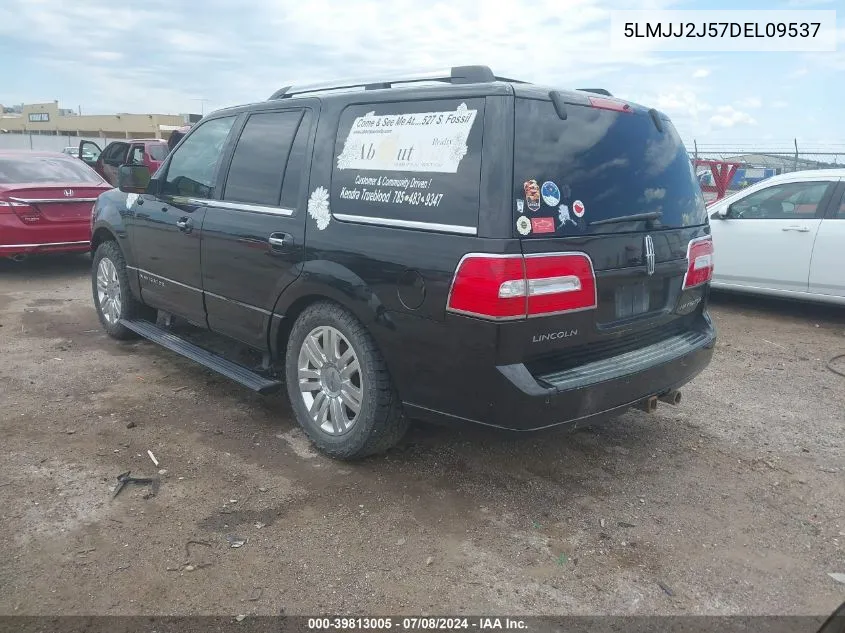 2013 Lincoln Navigator VIN: 5LMJJ2J57DEL09537 Lot: 39813005