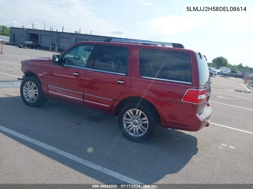 2013 Lincoln Navigator VIN: 5LMJJ2H58DEL08614 Lot: 39842000